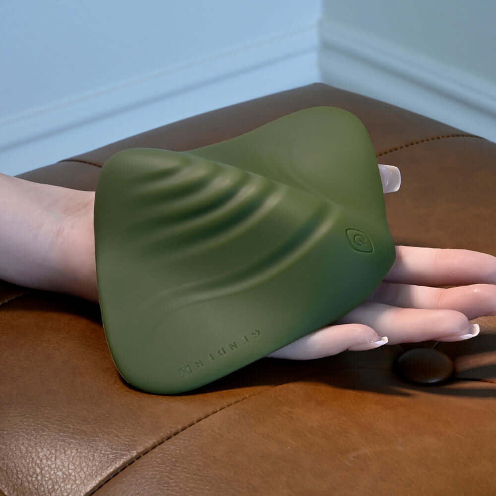 Gender X PLEASURE PAD - Green USB Rechargeable Grinding Pad